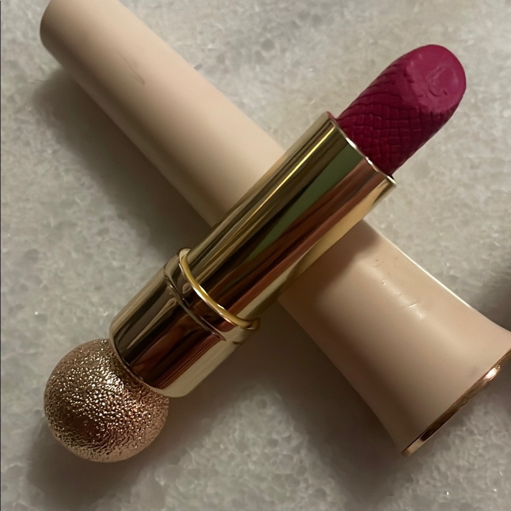NWOT  in  Original Box Jimmy Choo Pink Gold Lipstick Satin Finish